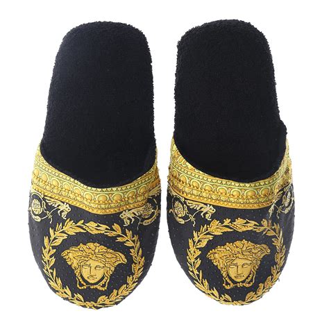 versace home slippers|versace slippers price.